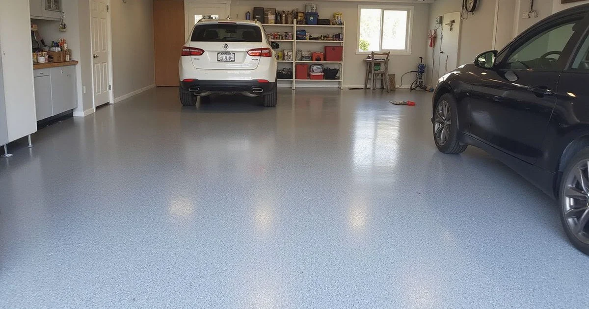 Epoxy garage floor coating cost: what actually drives the price