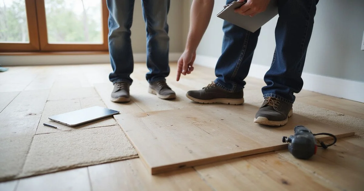 Who's liable when a flooring installation goes wrong